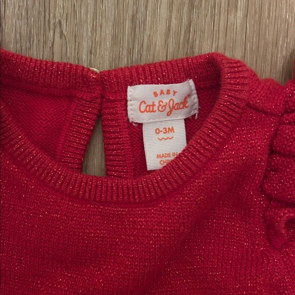 Carter's Sparkling Red Baby Dress